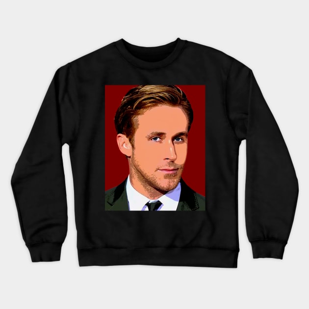 ryan gosling Crewneck Sweatshirt by oryan80